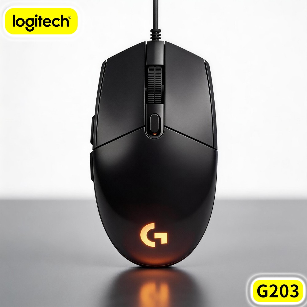 Logitech Mouse G203 - Logitech G203 Kablolu Oyun Mouse'u Rahat