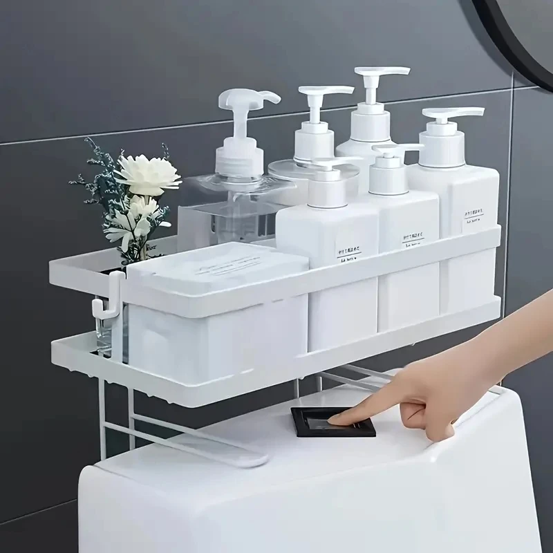 Tech Accessories Organizer - Tuvalet Üstü Depolama Rafı - 3