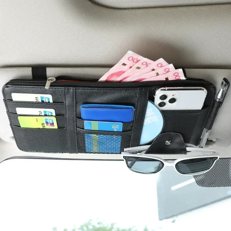 Tech Accessories Bag - Araba Güneşliği Organizatörü Çok Cepli Oto