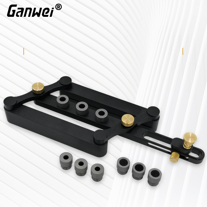 Tech Accessories Organizer - Kendinden Merkezleme Dübel Jig Metrik Ahşap