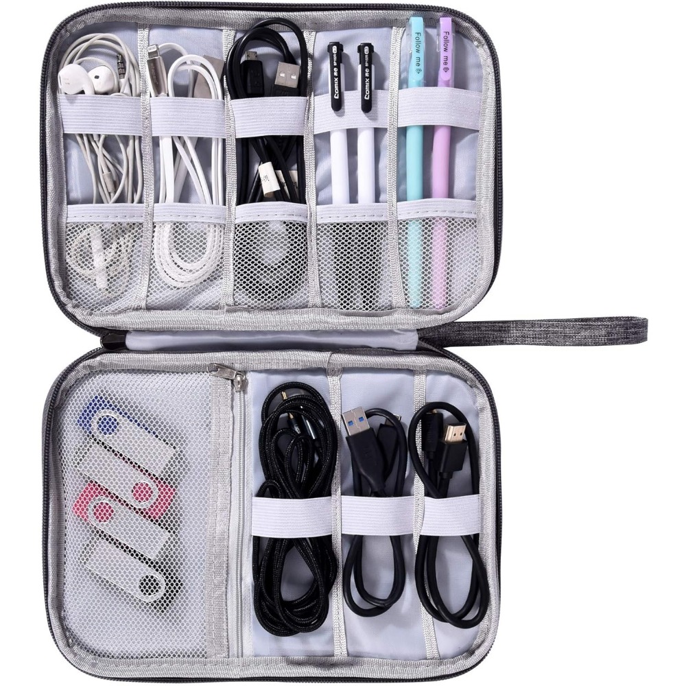 Tech Accessories Organizer - Elektronik Eşya Düzenleyici Çantası Su Geçirmez