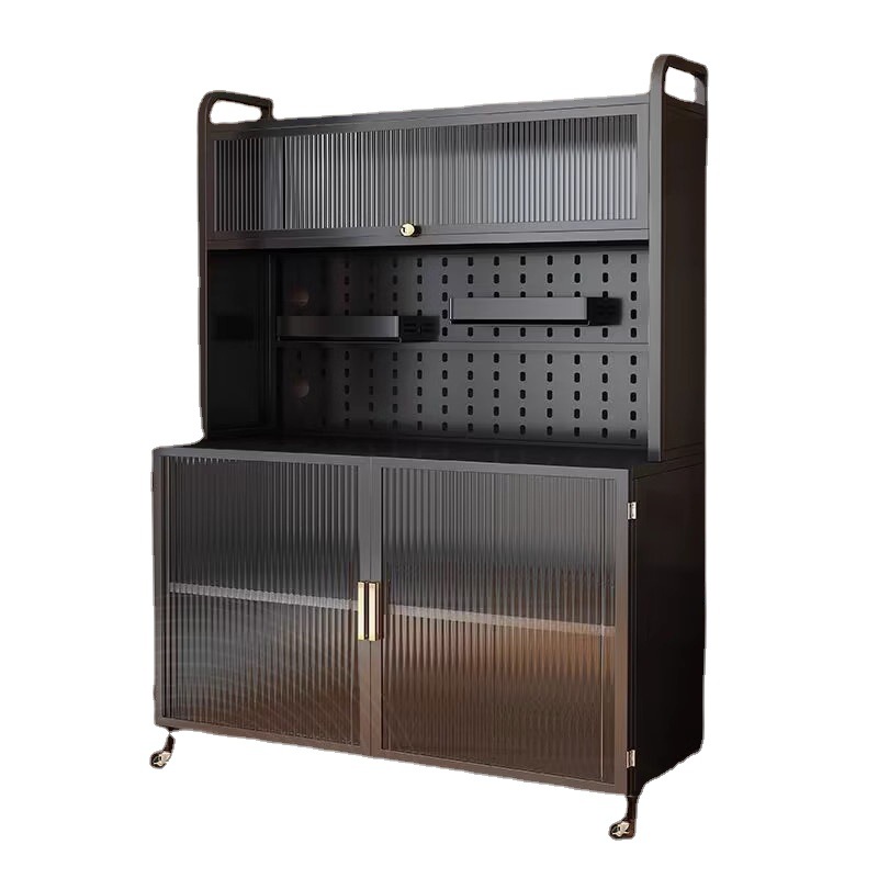 Tech Accessories Organizer - Çok Katmanlı Metal Mutfak Depolama Rafı