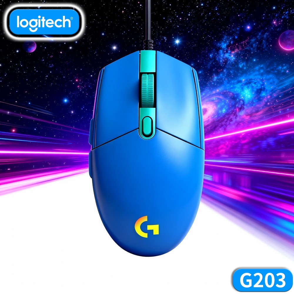 Logitech Mouse G203 - Logitech G203 Kablolu Oyun Mouse'u Kolay