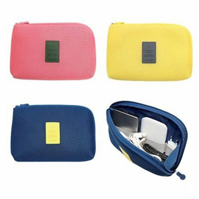 Tech Accessories Organizer - Seyahat aksesuarı kablo çantası taşınabilir dijital
