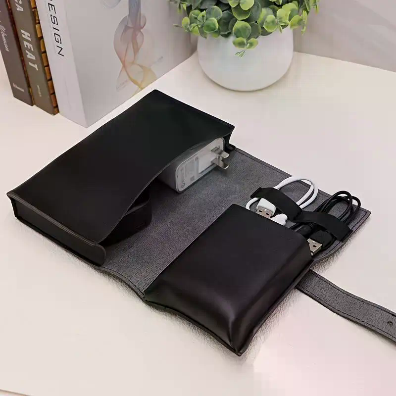 1 adet PU Deri Çok Bölmeli Org - Tech Accessories Travel Case incelemesi ve fiyatı