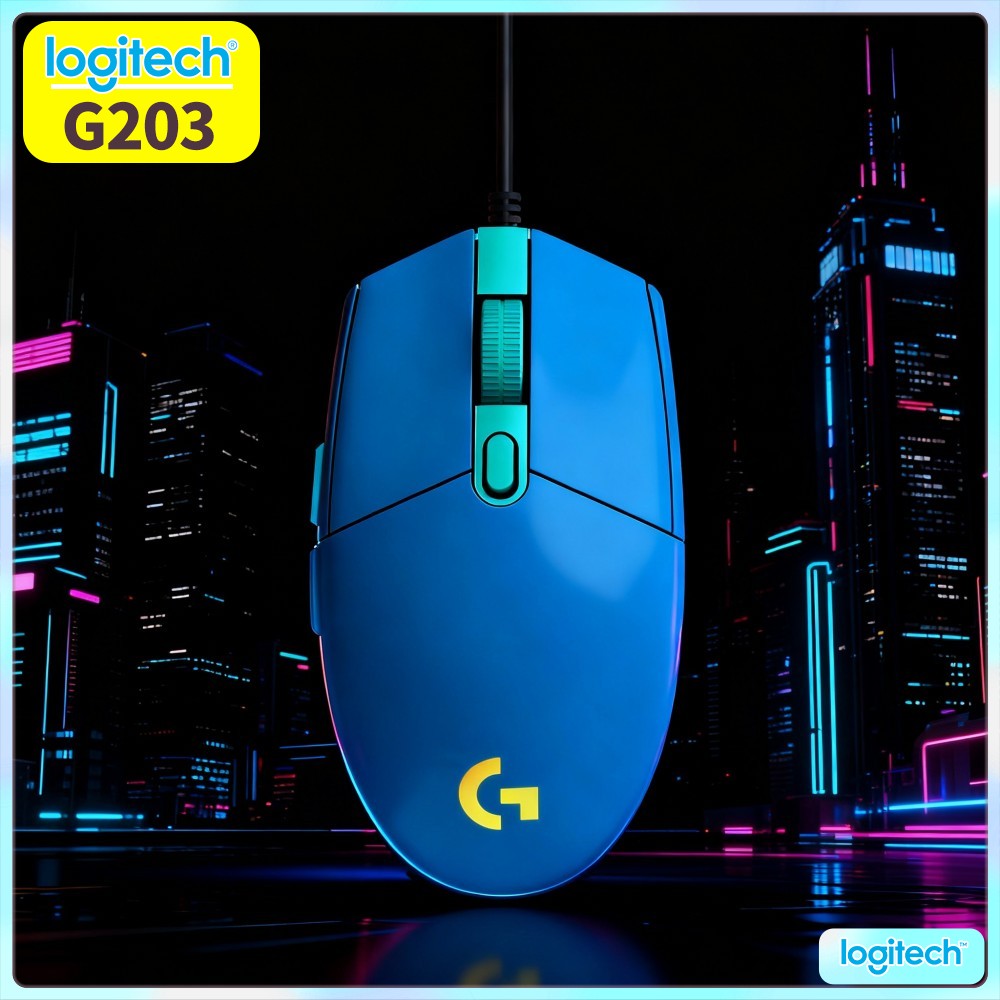 Logitech G203 Kablolu Oyun Mou - Logitech Mouse G203 incelemesi ve fiyatı