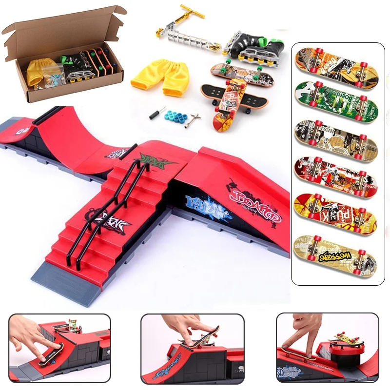 6-In-1 parmak kaykaylar DIY pa - Tech Deck Accessories incelemesi ve fiyatı