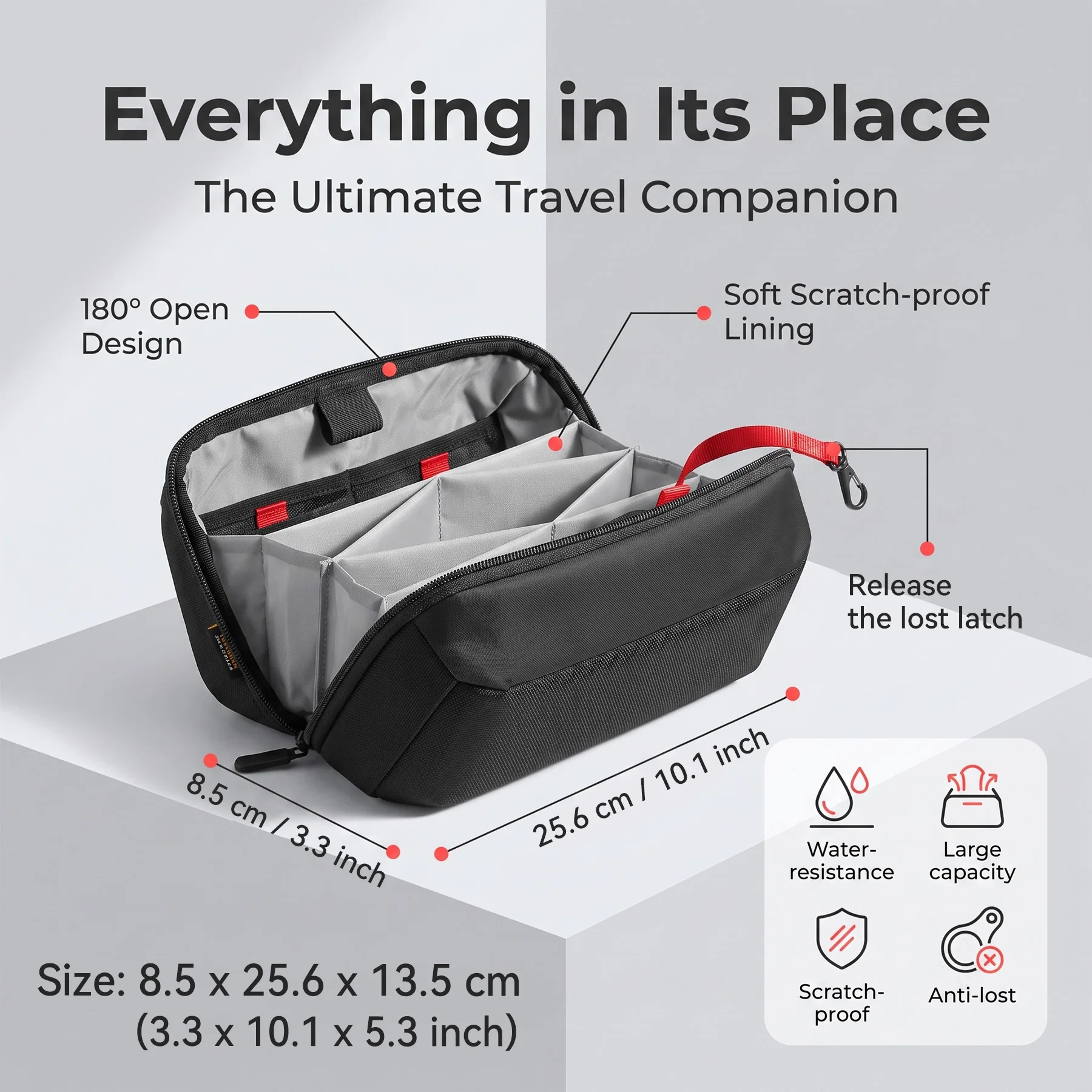 Seyahat Teknolojisi Düzenleyic - Tech Accessories Travel Case incelemesi ve fiyatı