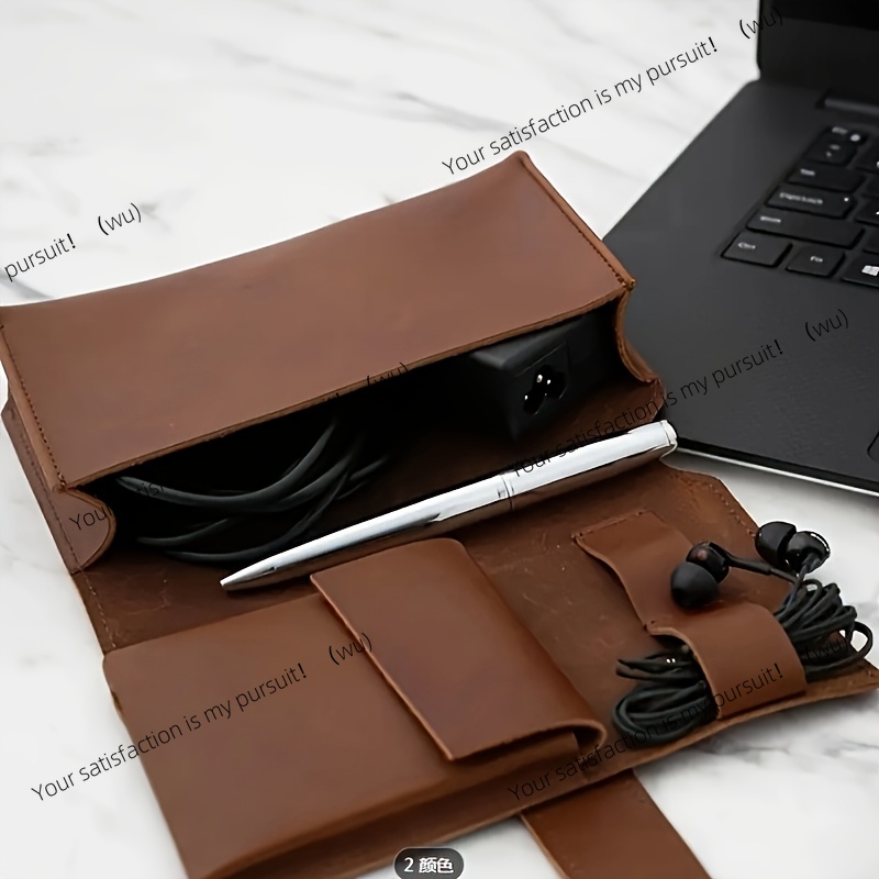 1 adet PU Deri Çok Bölmeli Org - Tech Accessories Travel Case incelemesi ve fiyatı