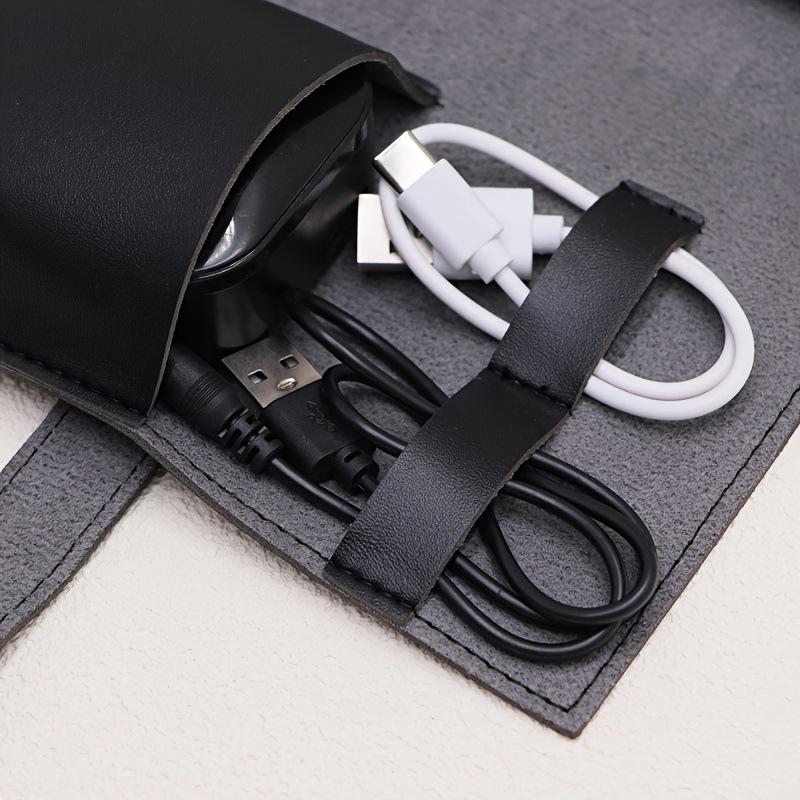 1 adet PU deri çok bölmeli org - Tech Accessories Travel Case incelemesi ve fiyatı