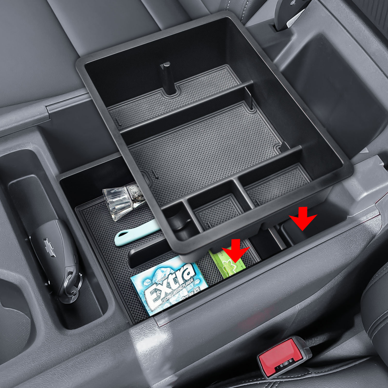 2024-2025 Chevy Silverado EV Ç - Tech Accessories Organizer incelemesi ve fiyatı