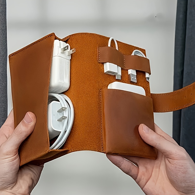 1 adet PU Deri Çok Bölmeli Org - Tech Accessories Travel Case incelemesi ve fiyatı