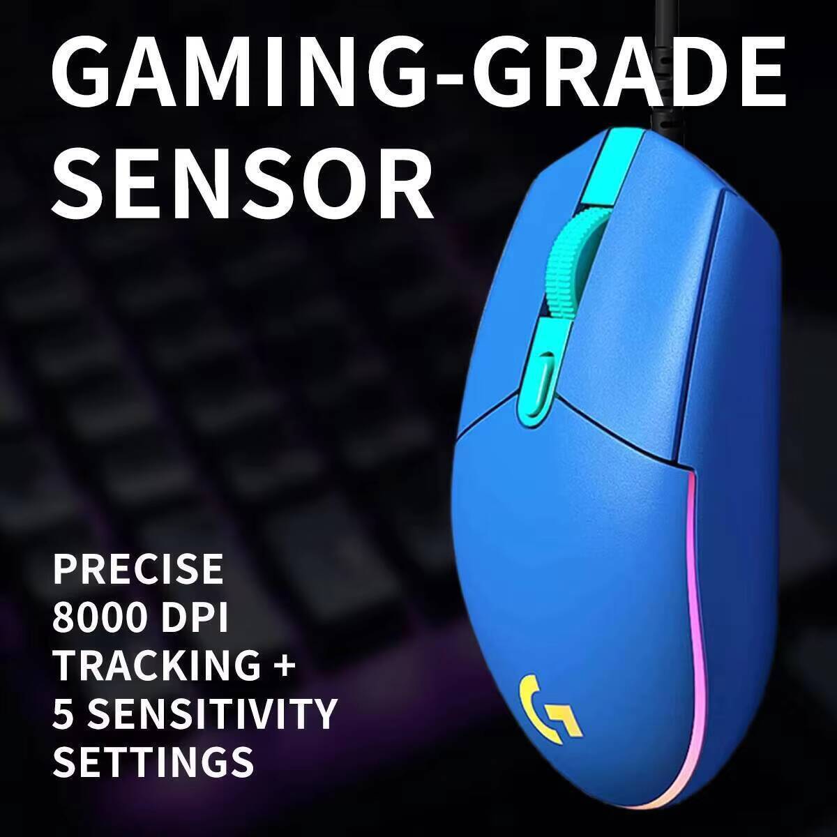 Logitech G203 Kablolu Oyun Mou - Logitech Mouse G203 incelemesi ve fiyatı