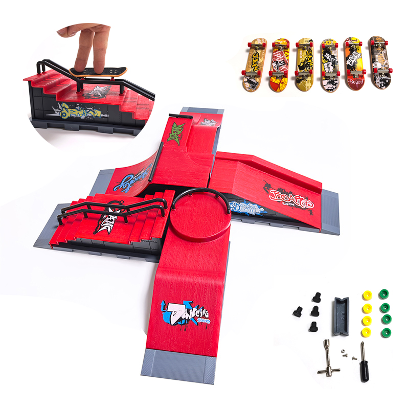 DIY parmak kaykay kaykay parkı - Tech Deck Accessories incelemesi ve fiyatı