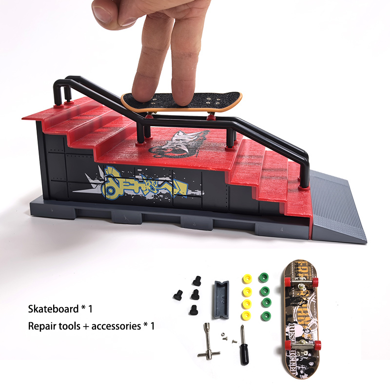 DIY parmak kaykay kaykay parkı - Tech Deck Accessories incelemesi ve fiyatı