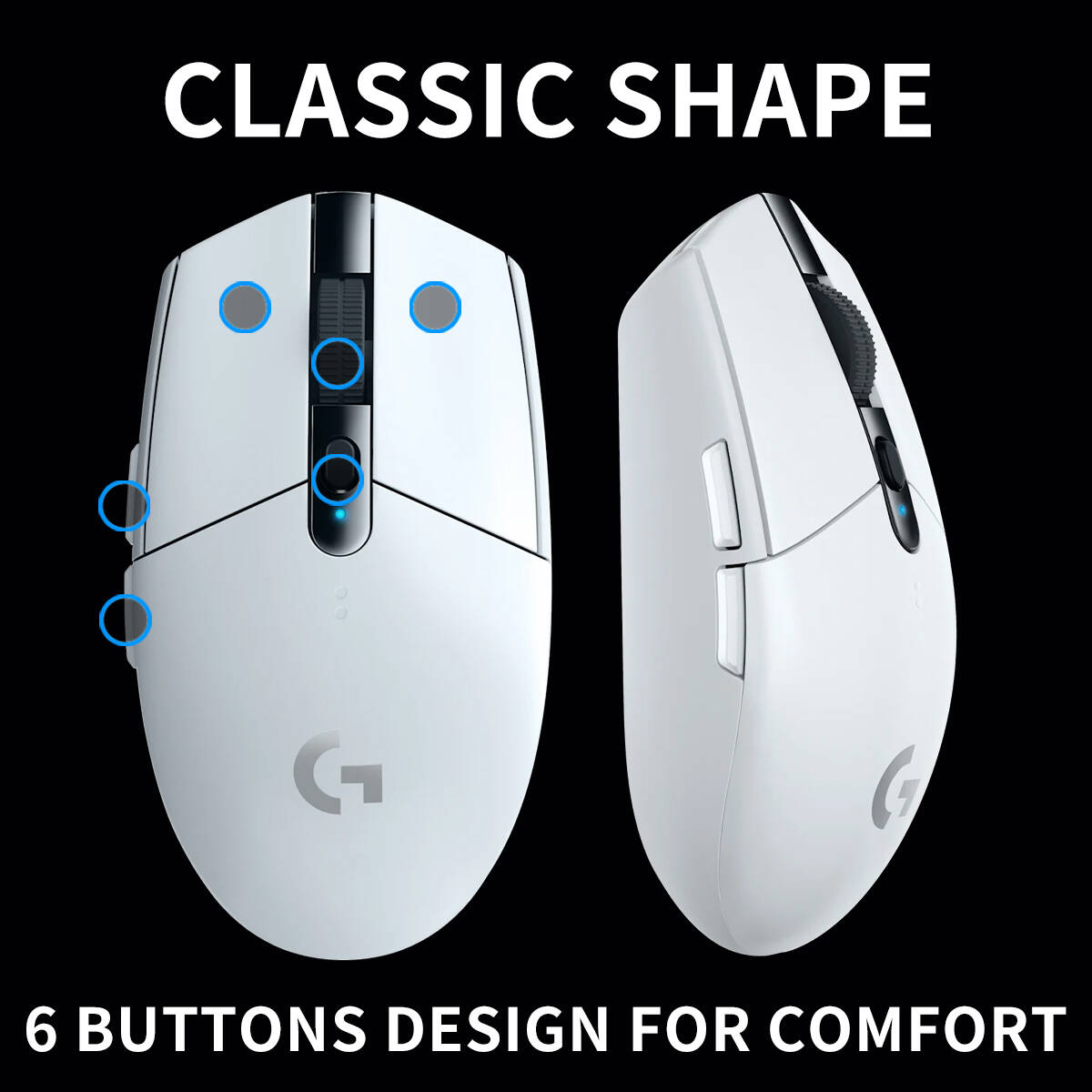 Logitech G304 LIGHTSPEED Kablo - Logitech Mouse G203 incelemesi ve fiyatı