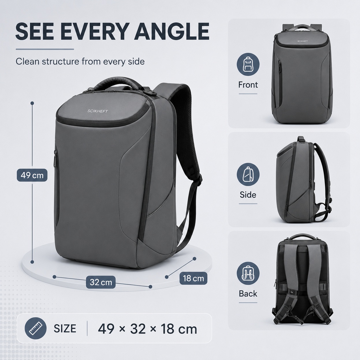 1 adet Ergonomik Seyahat Sırt  - Tech Accessories Travel incelemesi ve fiyatı