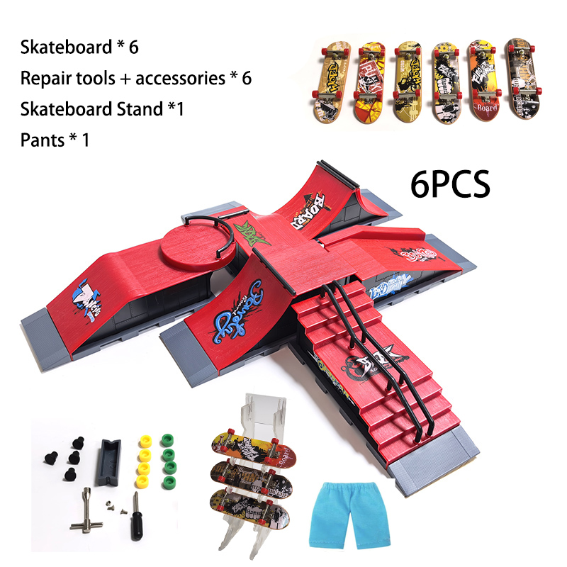 DIY Parmak Kaykay Parkı 6'sı 1 - Tech Deck Accessories incelemesi ve fiyatı