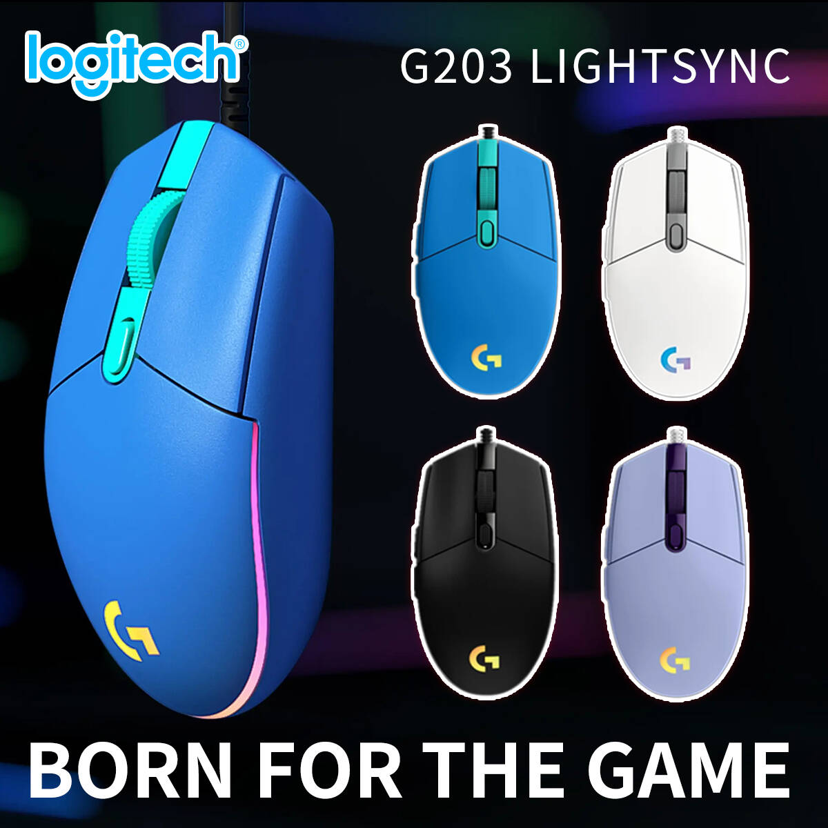 Logitech G203 Prodigy RGB Kabl - Logitech Mouse G203 incelemesi ve fiyatı