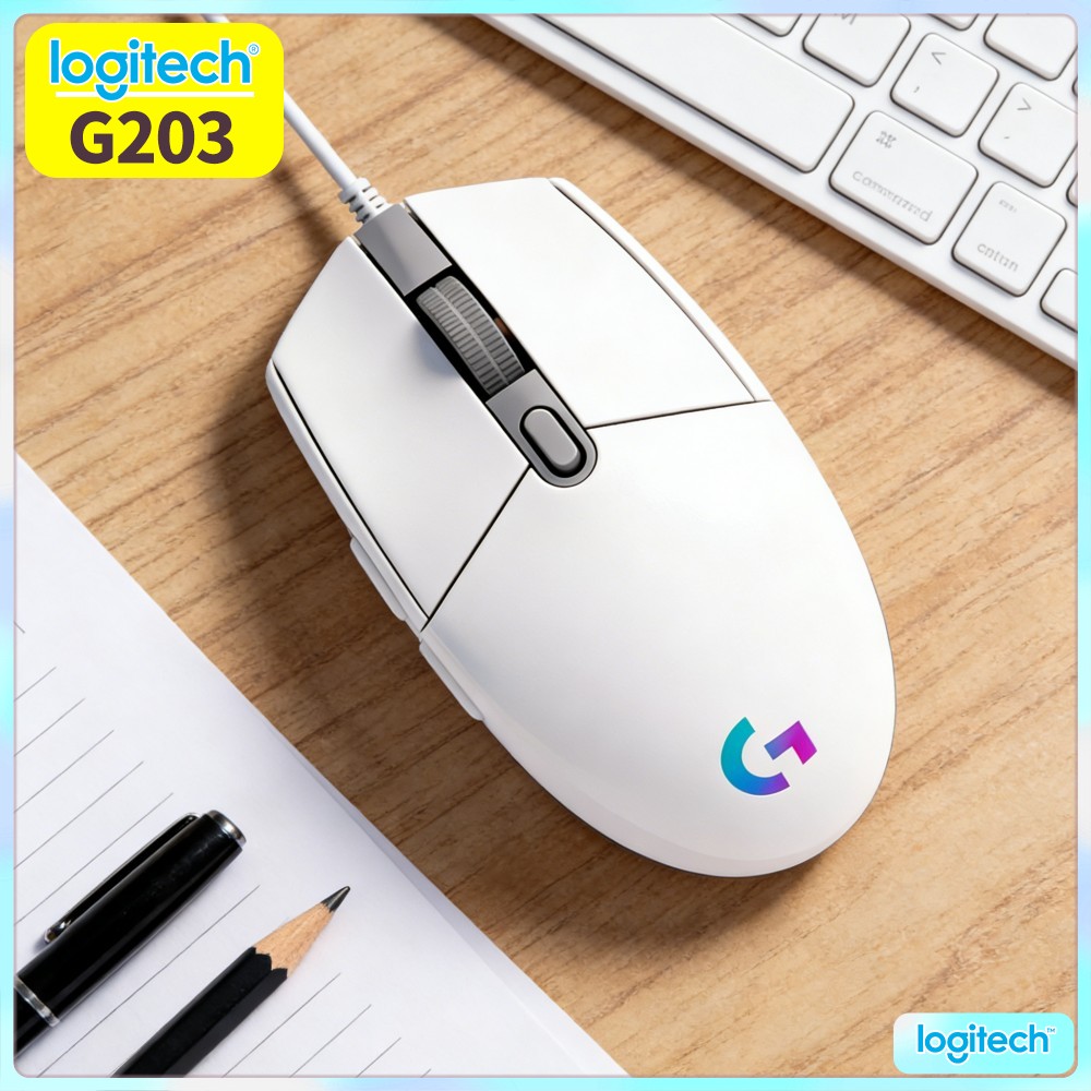 Logitech G203 Kablolu Oyun Mou - Logitech Mouse G203 incelemesi ve fiyatı