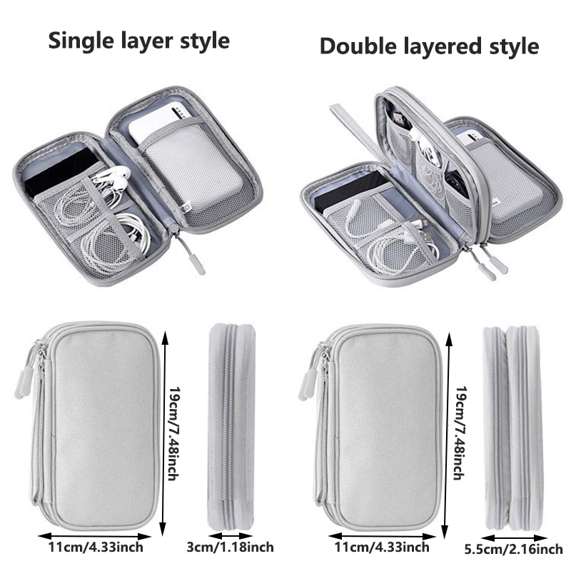 Çok Renkli Taşınabilir Seyahat - Tech Accessories Organizer incelemesi ve fiyatı